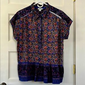Sundance multi color Floral womens Shirt.